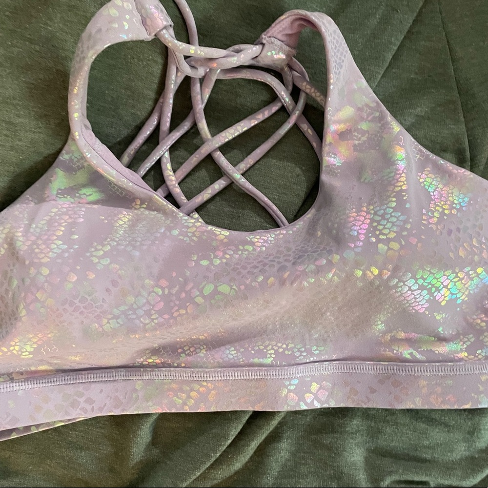 Constantly Varied Gear “Glisten Here” sports bra